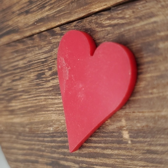 Valentine heart cabochon for crafting or jewelry making - Picture 2 of 2